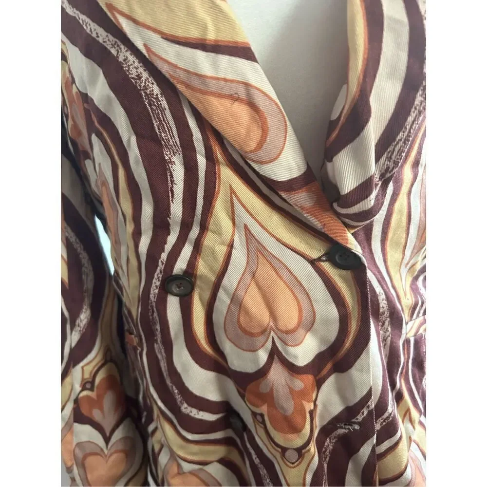 Free people One Way Out Printed Suit size 8